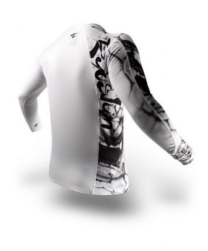 Рашгард PunchTown Ryushin Rash Guard Long Sleeve Ice купити